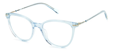 Premium Women Fossil Model Eyeglasses: Fos 7106 - Blue Crystal- SpecSMART Eye Clinic (Diagonal View)